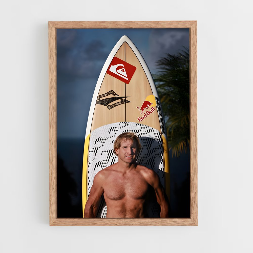 Poster Robby naish – affiche Planche à voile (vue 4)